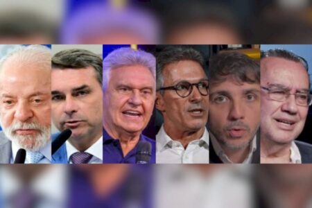 Sem Lula nem Flávio, primeiro debate das eleições tem esvaziamento inédito