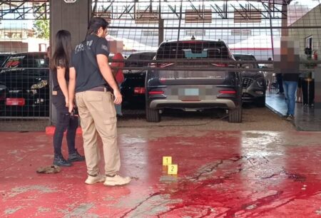 Jovem baleado em garagem de veículos em Dourados morre a caminho do Hospital da Vida.