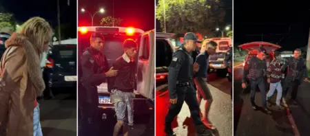 PM prende quatro suspeitos após três mortes em Nova Casa Verde.