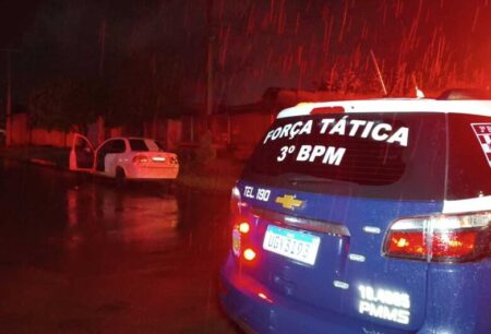 Homem morre em confronto com a polícia após furto de veículo em Dourados