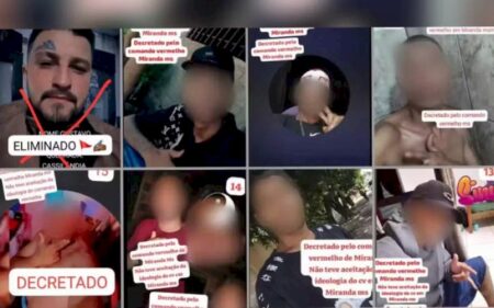 Homem é preso após divulgar ‘listas da morte’ de facção com alvos em MS