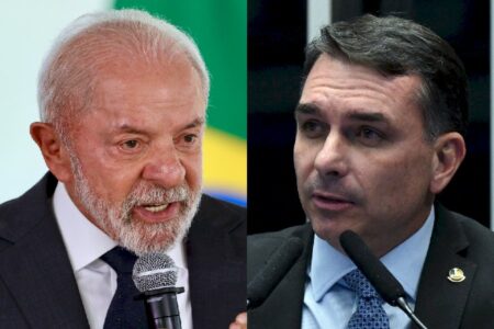 Pesquisas mostram a distância entre Lula e Flávio nos três maiores colégios eleitorais do país
