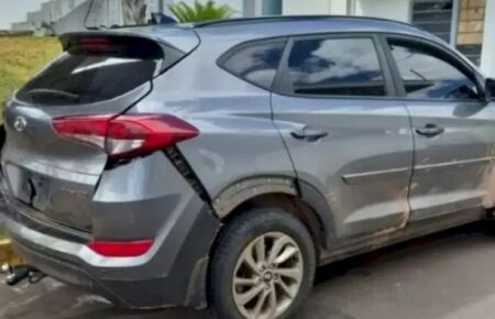 Carro de mãe e filho executados é encontrado com 6,2 kg de crack