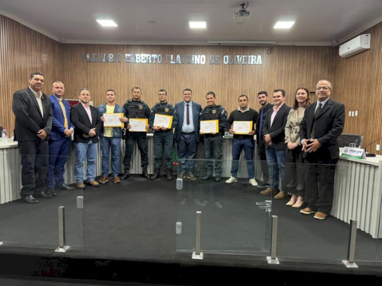 Câmara de Batayporã presta homenagem à Polícia Militar Rodoviária por atuação em defesa da segurança no Vale do Ivinhema