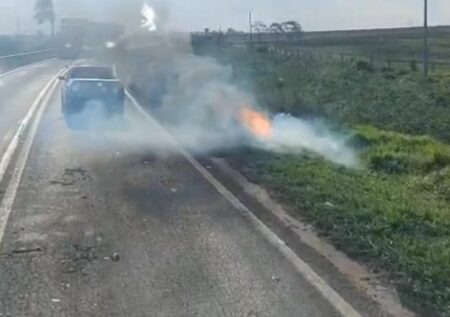 Morador de Amandina morre em acidente entre moto e caminhonete na BR-376