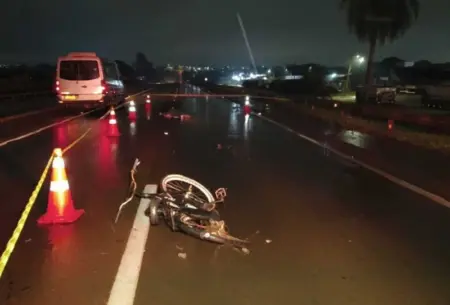 Jovem de 19 anos morre atropelado na BR-163, em Dourados