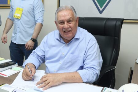Estevão Petrallás é reeleito com ampla maioria para comandar FFMS até 2031