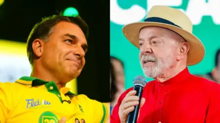 Flávio tem 51% dos votos válidos no 2º turno, aponta pesquisa PoderData/AYA; Lula, 49%
