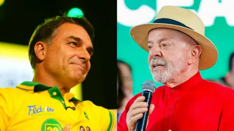 Flávio tem 51% dos votos válidos no 2º turno, aponta pesquisa PoderData/AYA; Lula, 49%