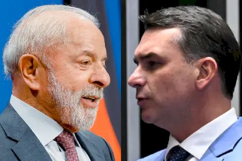 Flávio Bolsonaro larga na frente de Lula no 2º turno com 52,2% dos votos válidos, aponta análise de pesquisas