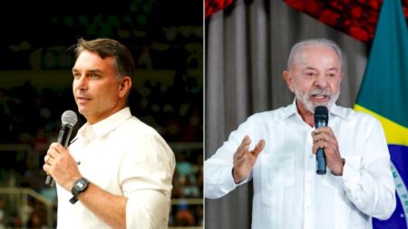 A nova pesquisa AtlasIntel sobre a disputa entre Lula e Flávio a uma semana do 2° turno