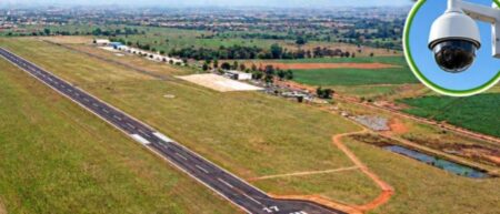 Instalação de câmeras 360° podem reforçar a segurança no Aeródromo de Nova Andradina